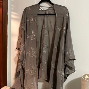 Beautiful sheer kimono.